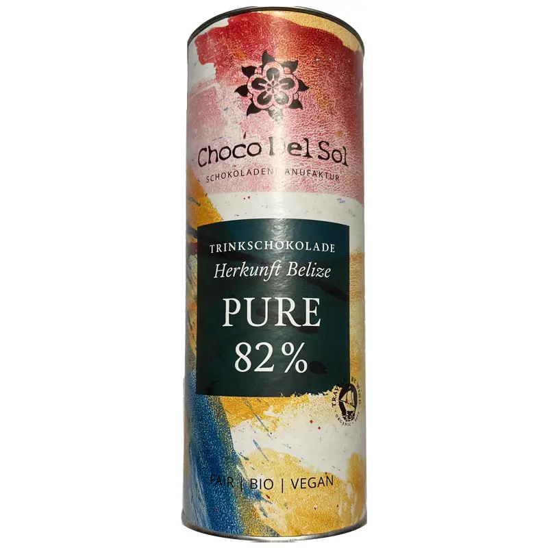 82% kakaopulver Trinkschokolade von Choco del Sol