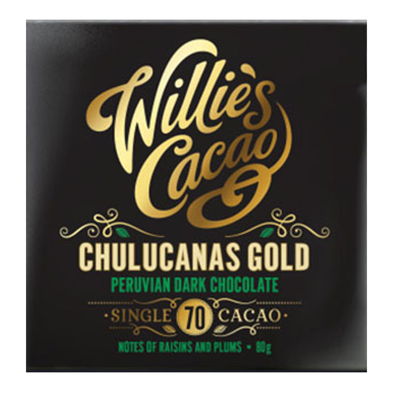 WILLIE's Cacao | Dunkle Schokolade »Peru – Chulucanas Gold« 70% | 50g 