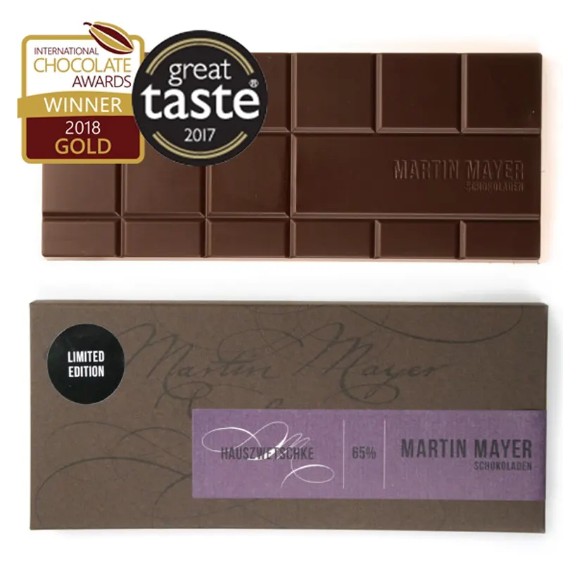 Schokolade mit Hauszwetschke gefüllt von Martin Mayer Österreich