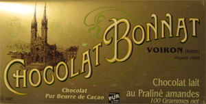 BONNAT Milchschokolade | mit Praliné & Mandeln »Praliné amandes«