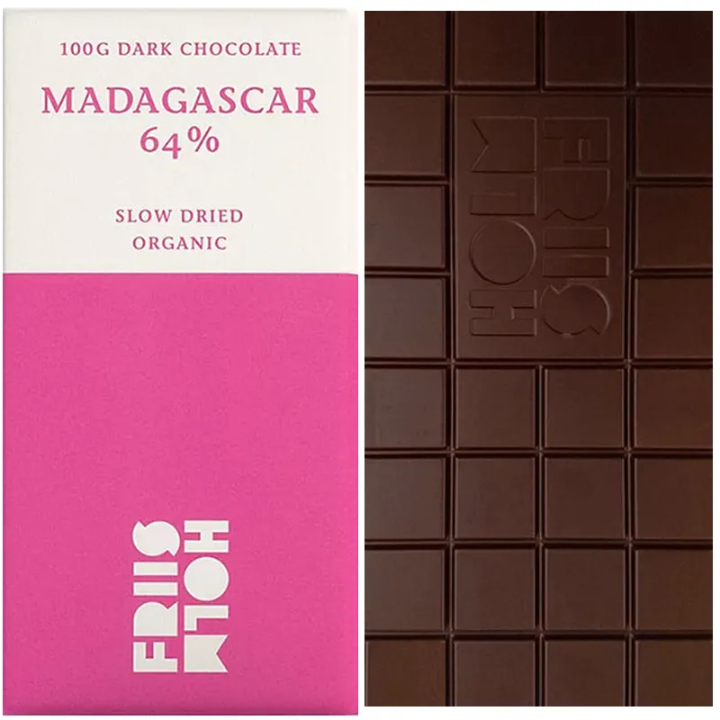 Slow Dried Madagascar Schokolade von Friis Holm Dänemark