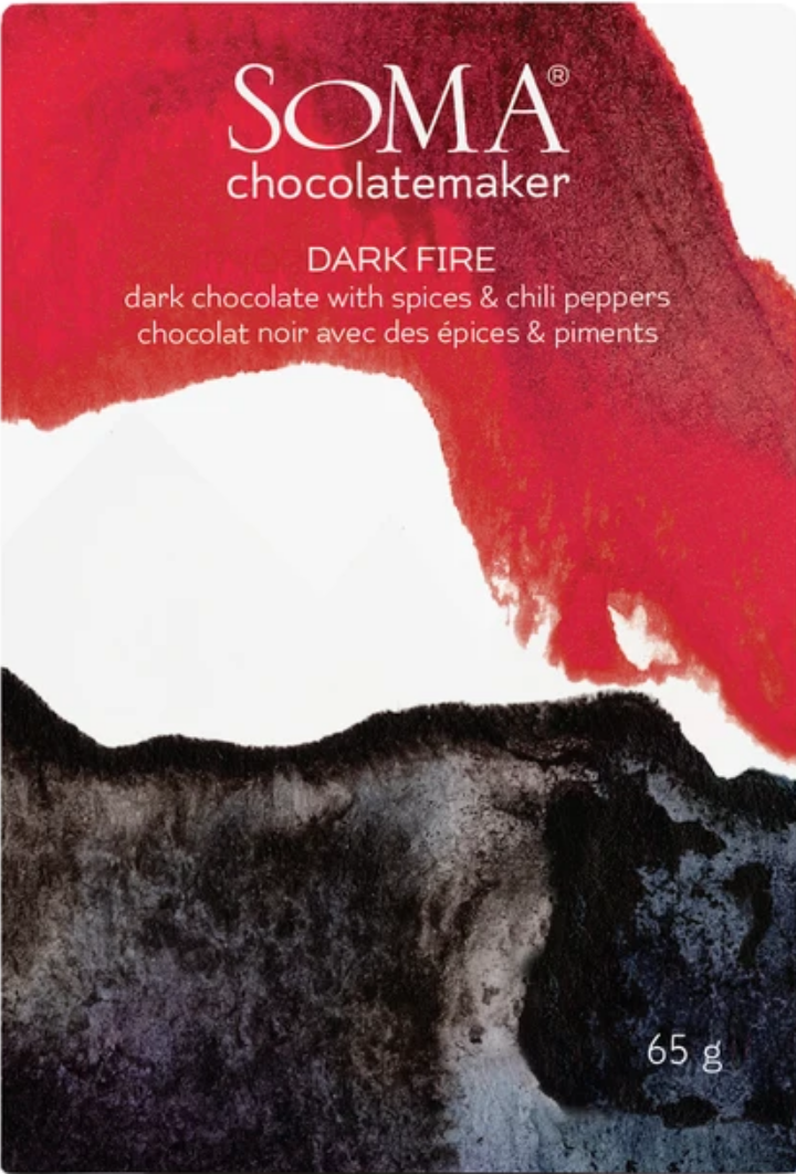 SOMA Chocolates | Dunkle Schokolade »Dark Fire« 66% | 65g