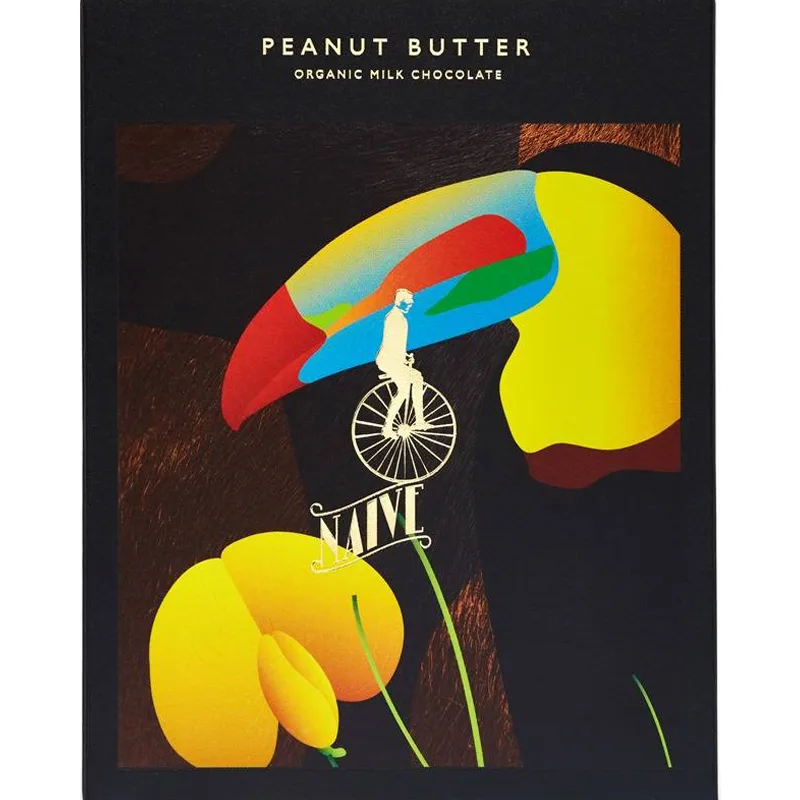 Schokolade mit Erdnussbutter von Naive Chocolate Litauen