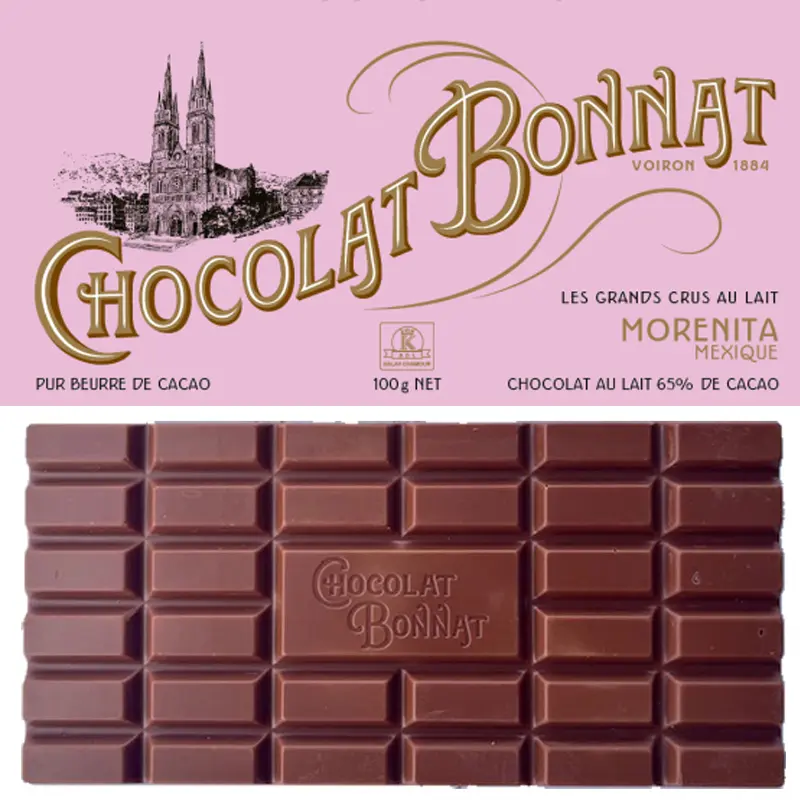 BONNAT Milchschokolade | Chocolat »Morenita« 65% Morenita Mexiko Schokolade von Bonnat