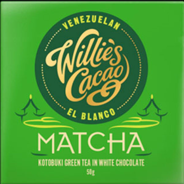 WILLIE's Cacao | Weiße Schokolade & Matcha »El Blanco Matcha« 38% | 50g 
