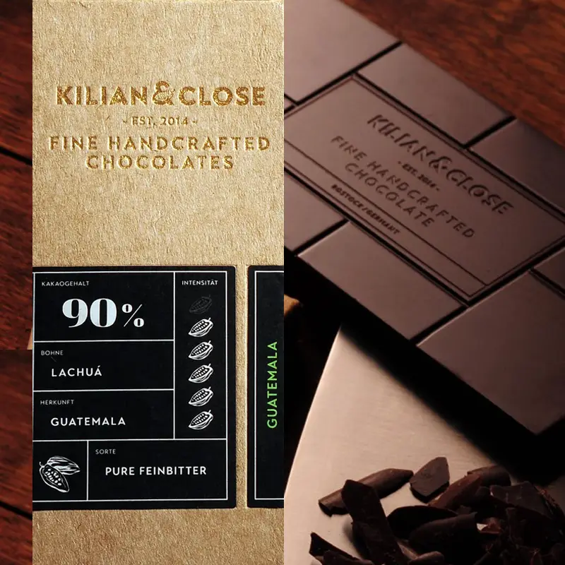 KILIAN & CLOSE | Pure Feinbitterschokolade »Guatemala« 90% Schokolade Guatemala mit 90% Kakao von Kilian und Close Waren