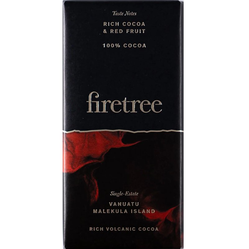 100% Kakaomasse Volcanic Schokolade von Firetree