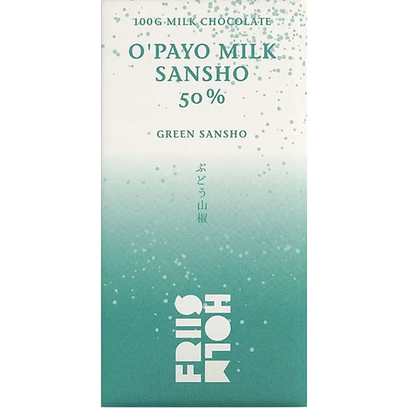 FRIIS-HOLM | Milchschokolade »Sansho Pepper« Nicaragua 50% | 100g Mikkel Friis Holm Milchschokolade Sansho Pepper Nicaragua 50%