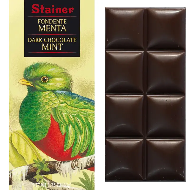 Menta Schokolade mit Minze   italienische Schokolade von Stainer 