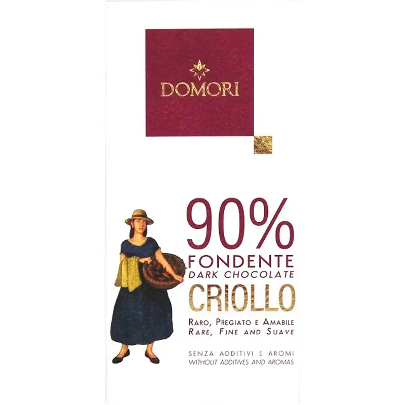 DOMORI | Dunkle Schokolade »Criollo FONDENTE« 90% | 50g