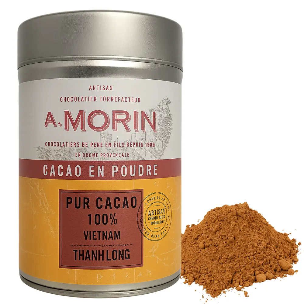 Pures kakaopulver 100% Vietnam Than Long von Morin