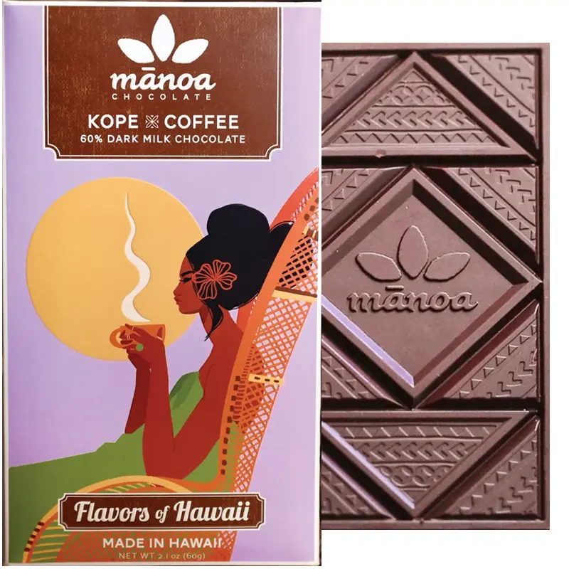 Coffee Kope Schokolade von Manoa Hawaii