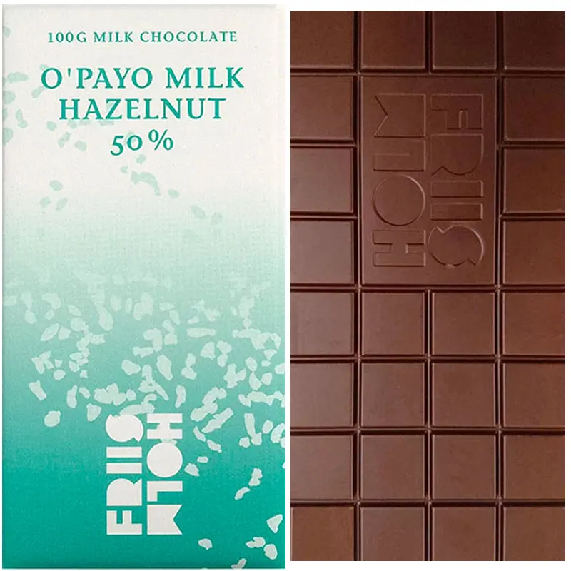 O Payp Milk Hazelnut Milchschokolad emit Haselnuß von Mikkel Friis Holm