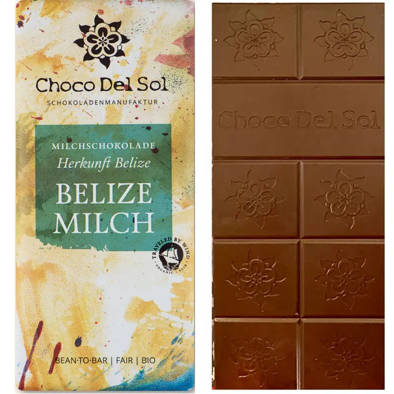 Dark Milk Belize Milchschokolade von Choco del Sol
