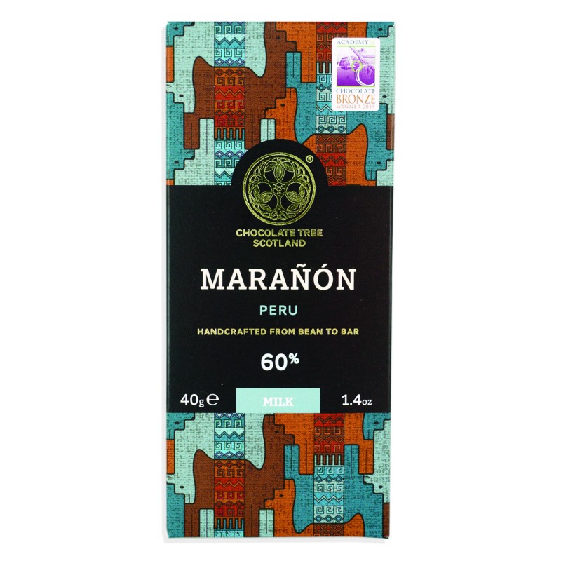 CHOCOLATE TREE | Milchschokolade »Marañón Peru« 60% | 40g