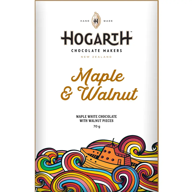 Walnuss Schokolade von Hogarth Neuseeland