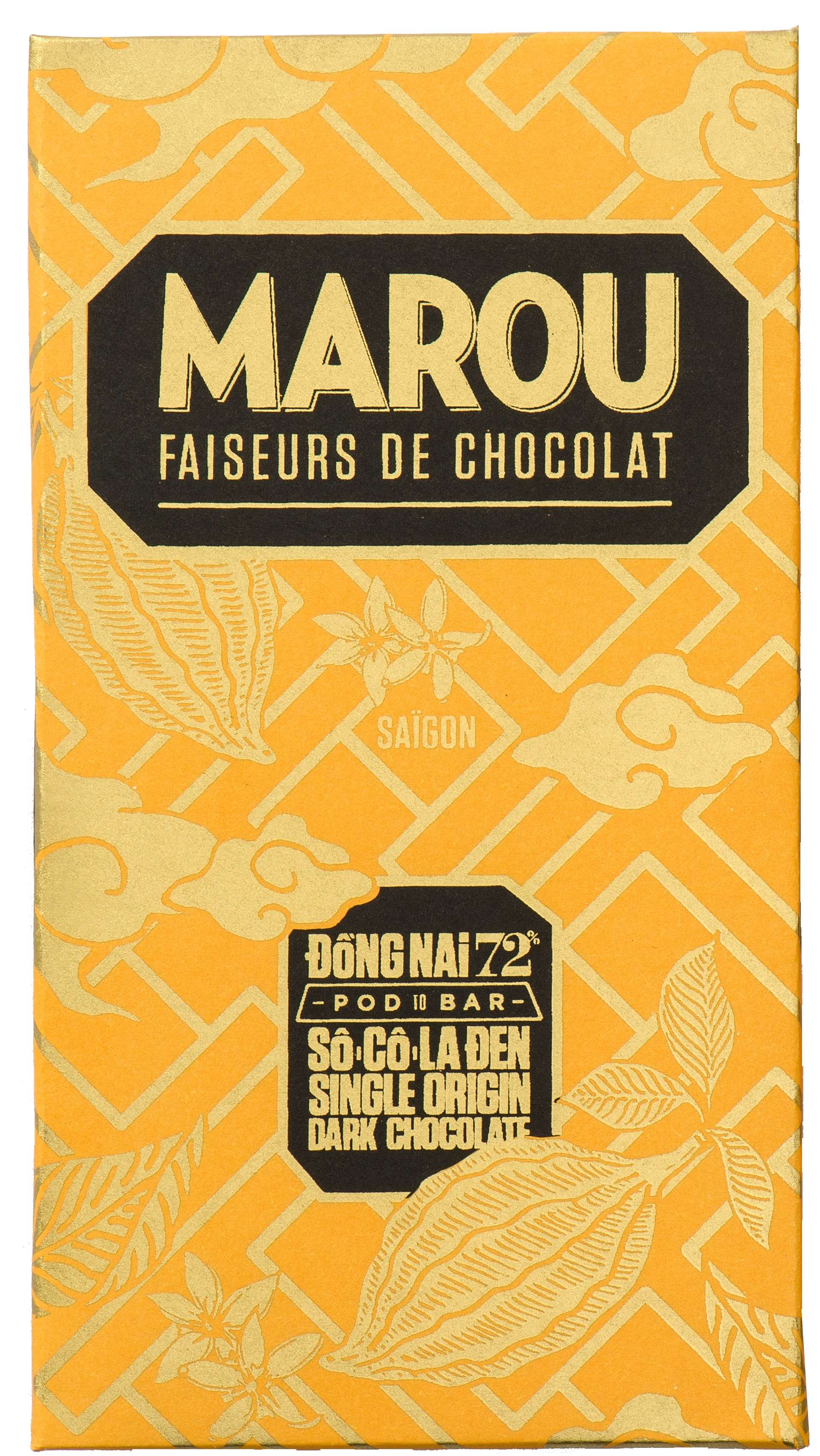 MAROU | Dunkle Schokolade »Dong Nai« 72% | 80g