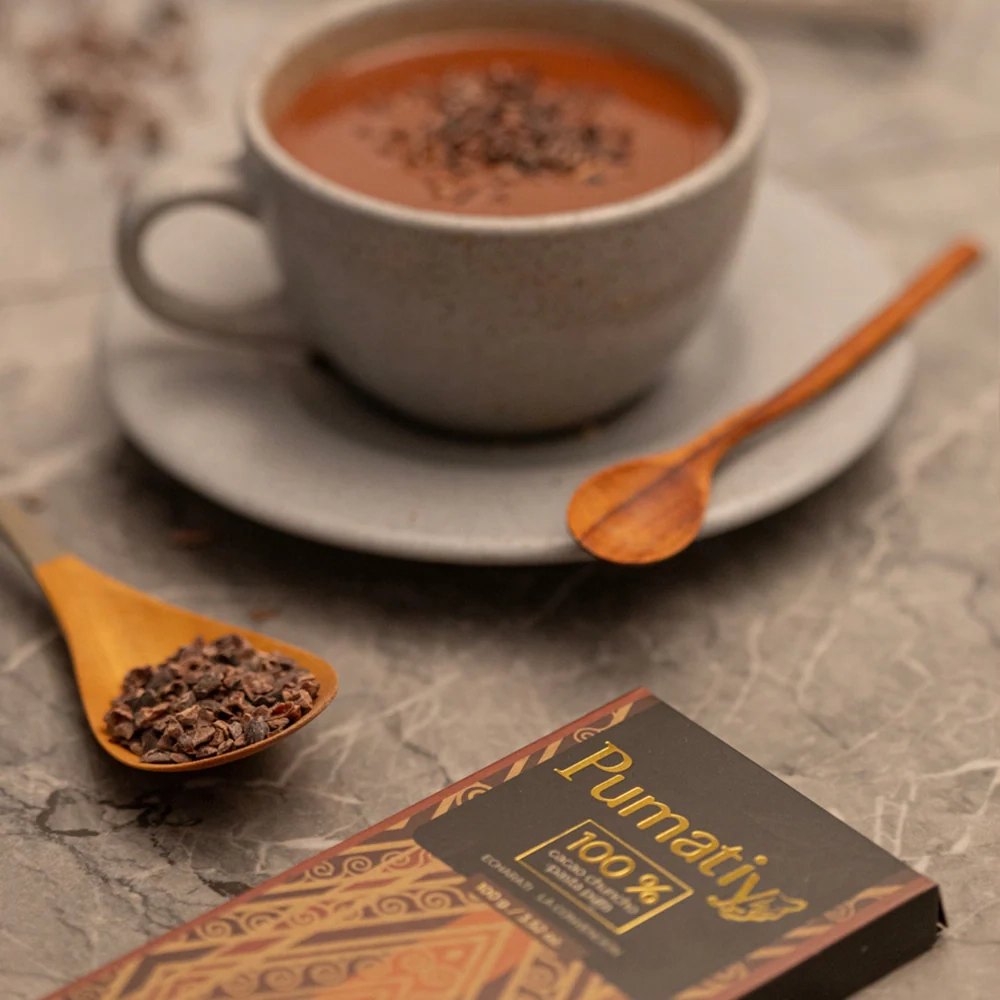 Bester Zeremonie Kakao 100% Tree to Bar aus Peru ohne Zusatzstoffe Pur