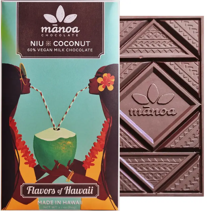 Coconut Schokolade von Manoa Hawaii