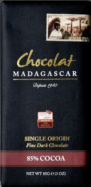 Chocolat MADAGASCAR | Dunkle Schokolade »Madagascar« 85%
