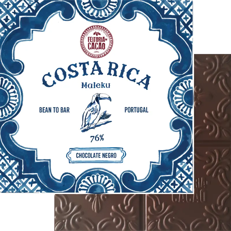 FEITORIA DO CACAO | Schokolade »Costa Rica Maleku« 76% | 50g Schokolade Costa Rica von Feitoria do Cacao Portugal