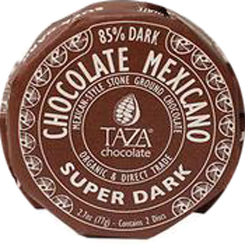 TAZA Chocolate Mexicano | Dunkle Schokolade »Super Dark« 85% | 77g