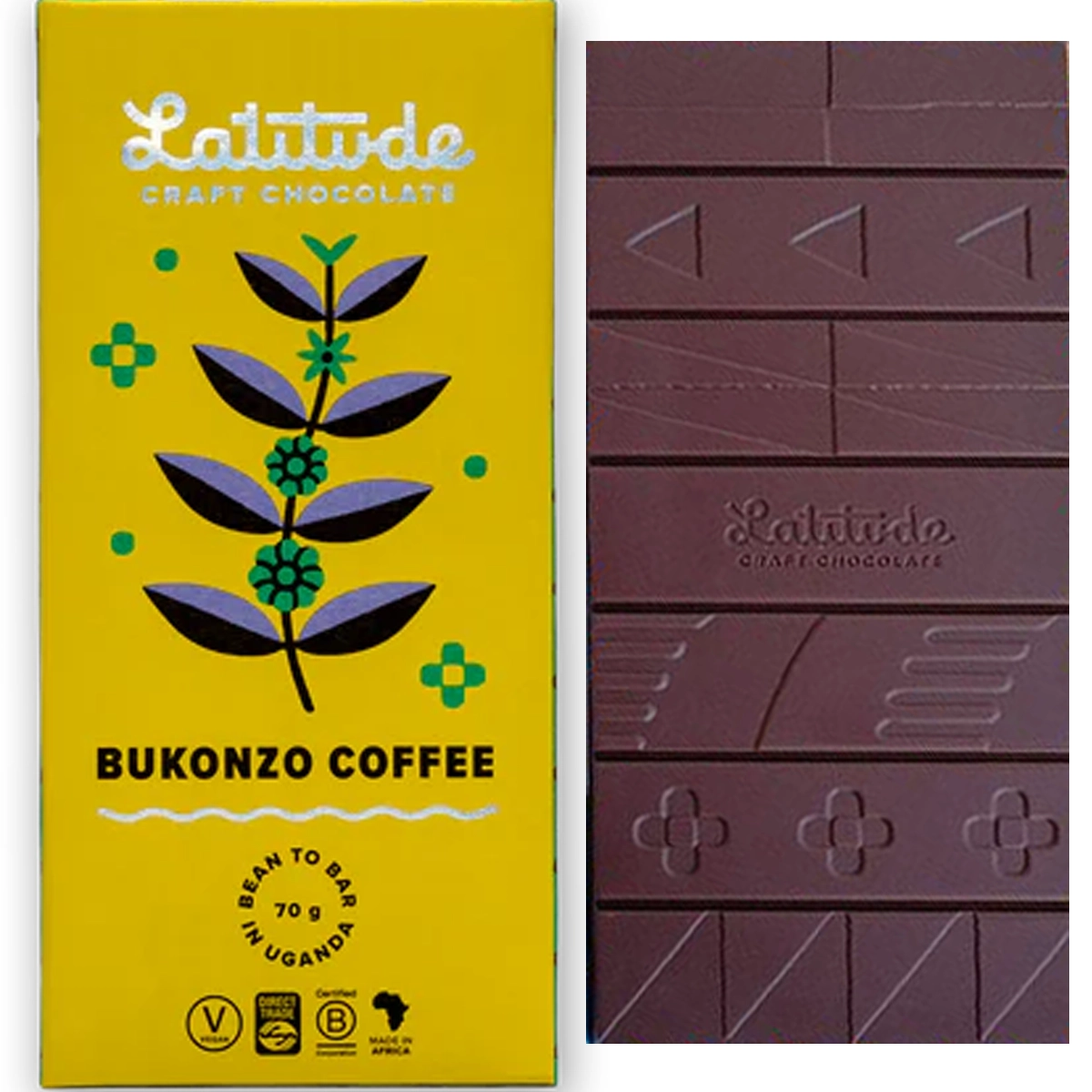 Latitude Schokolade Bukonzo Kaffee aus Uganda