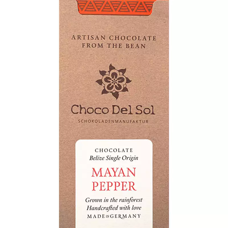 Mayan Pepper Schokolade von Choco del Sol