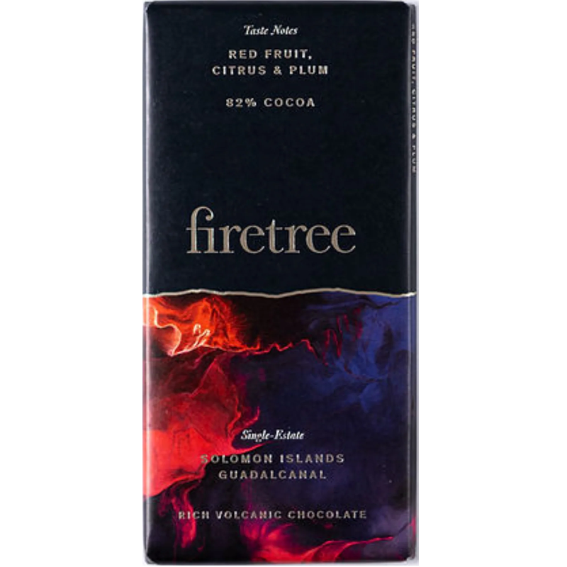 Rich Volcanic Volcanic Schokolade von Firetree