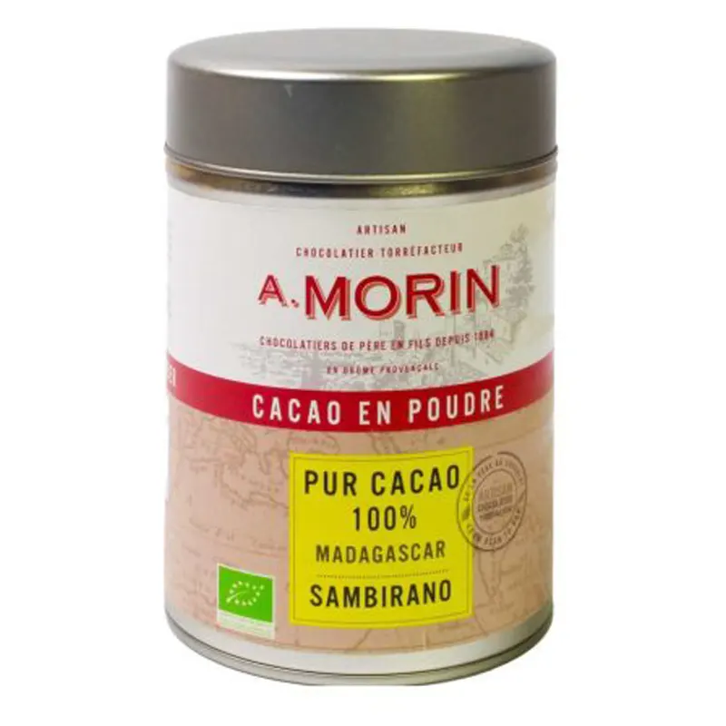 Kakaopulver von A.Morin madagadcar Sambirano 100% Kakao