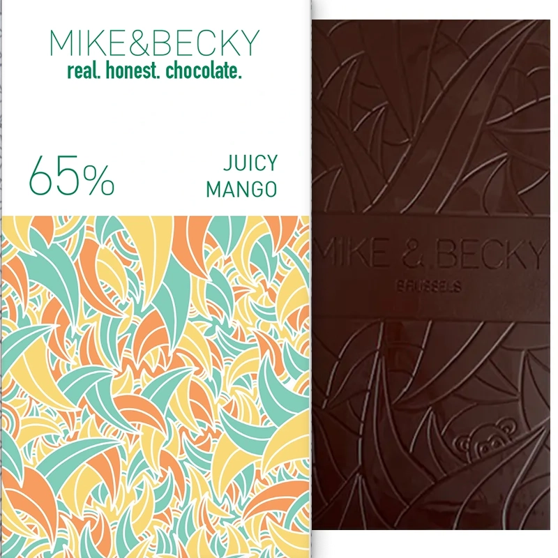 Juice Mango Schokolade von Mike & becky aus Brüssel
