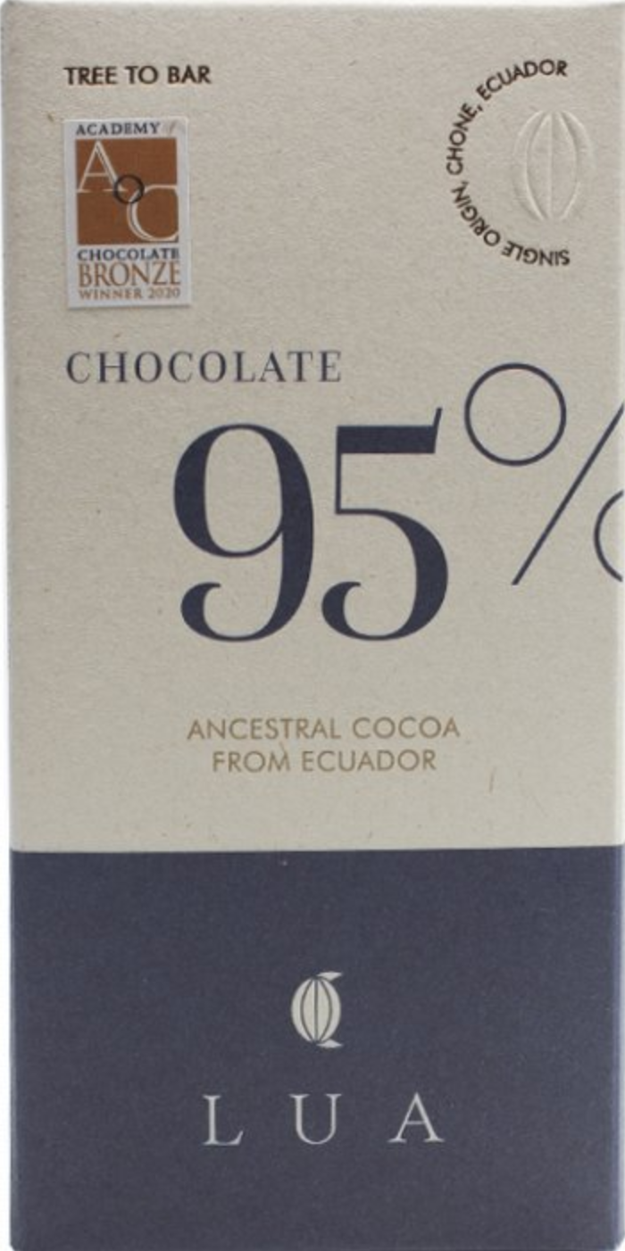 LUA Chocolate | Schokolade »Ecuador« 95% - 50g