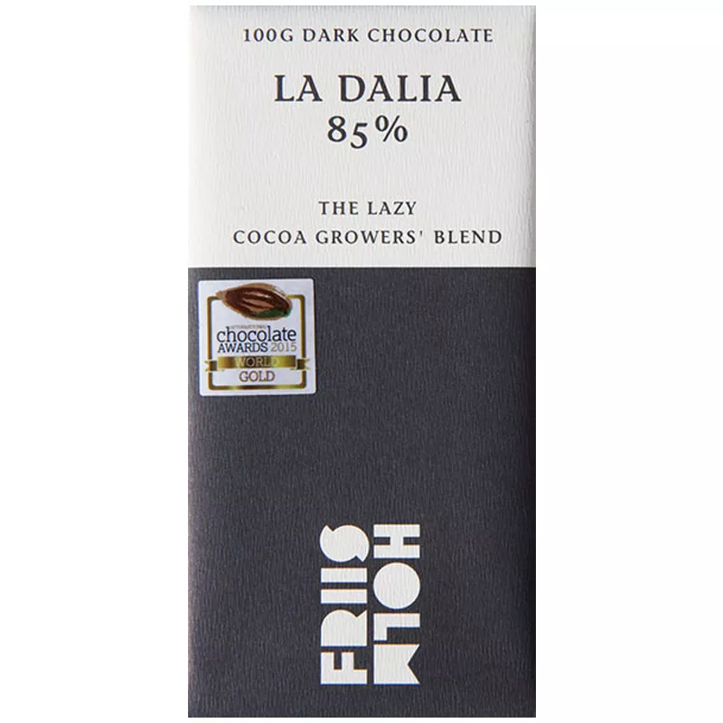Schokolade La Dalia 85% von Friis Holm