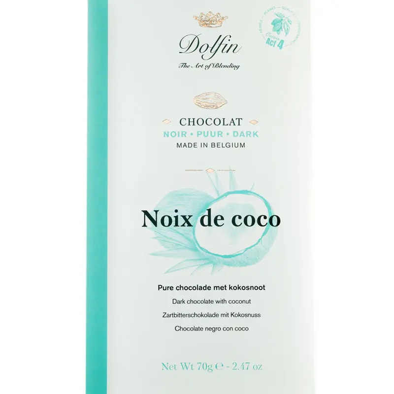Schokolade mit Kokos Dolfin