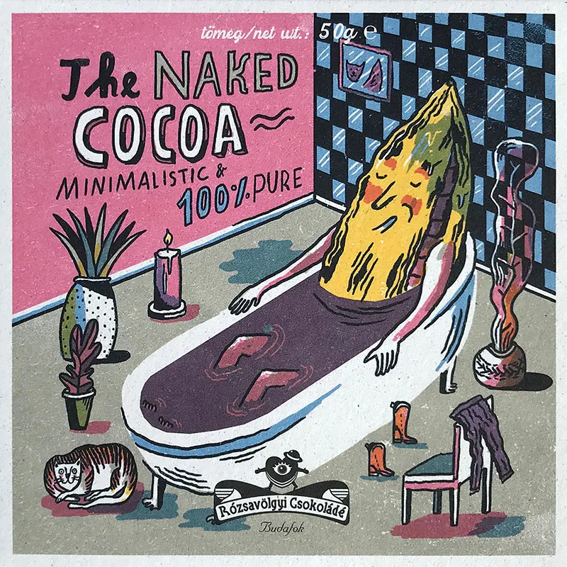 Naked 100% Schokolade Rózsavölgyi Schokolade