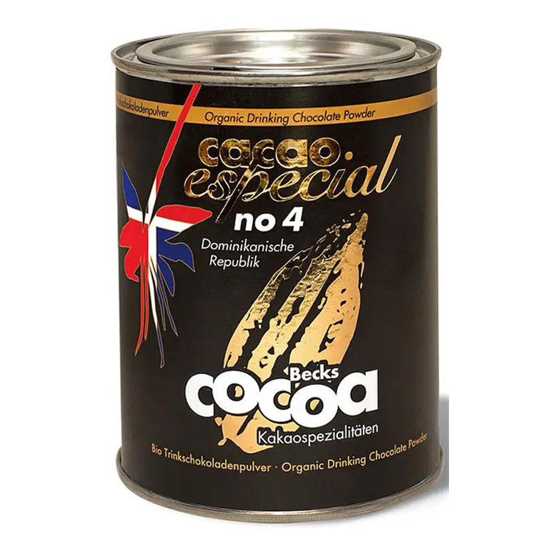 BECKS Cocoa | Trinkschokolade »N°4 Dominikanische Rep.« 60% - 250 g | BIO Trinkschokolade No.4 von Becks Vietnam Kakao