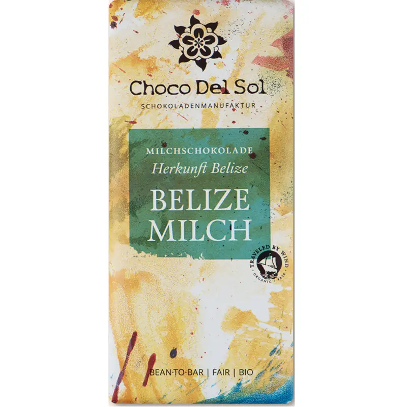 Dunkle Milchschokolade Belize  von choco del Sol