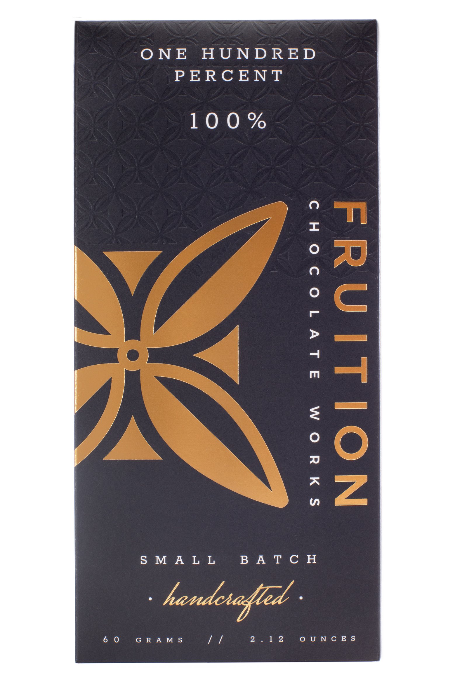 FRUITION Schokoladen | Dunkle »One Hundred Percent« Kakaomasse 100% | 60g