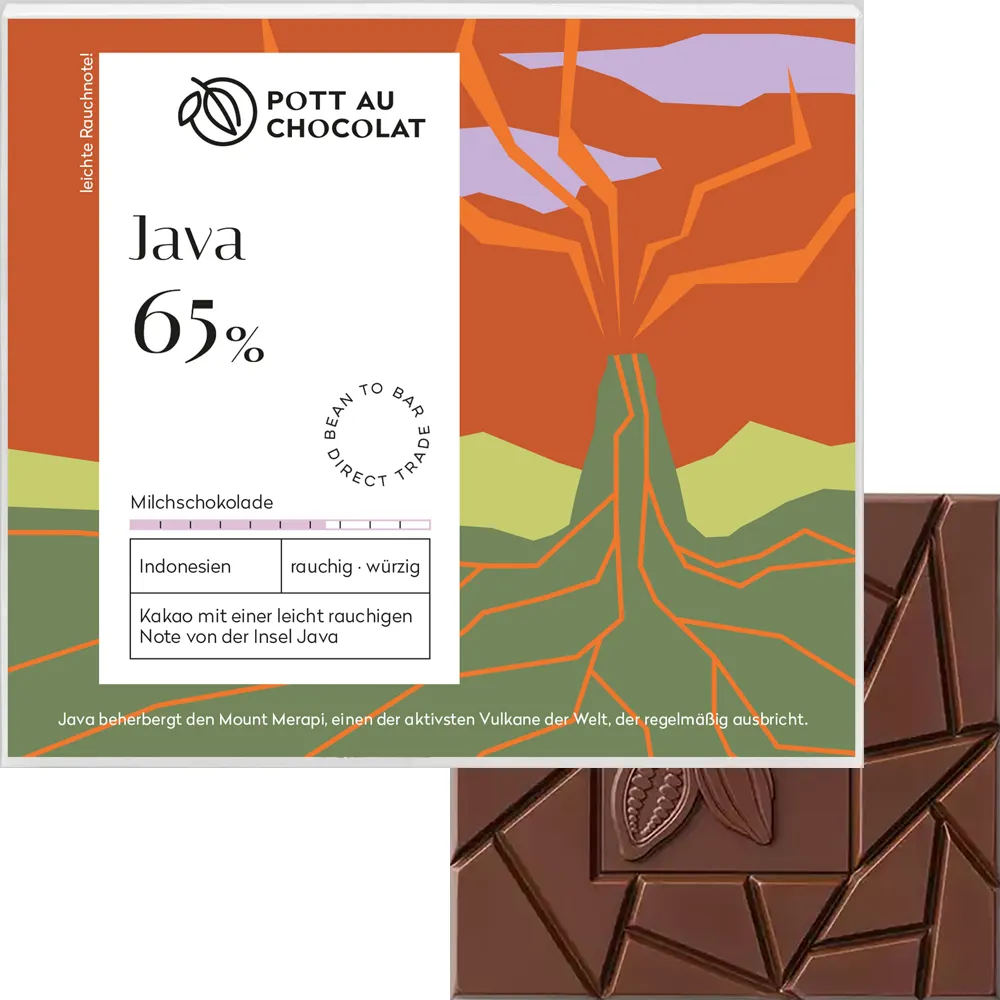Java Indonesien Schokolade von Pott