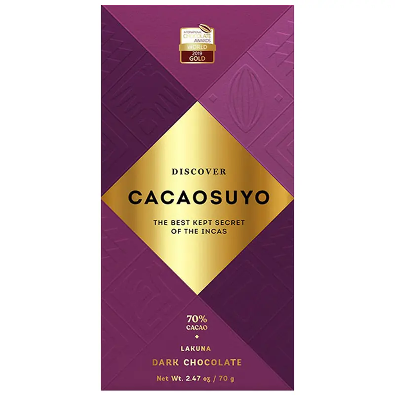 Dunkle Schokolade »Lakuna Peru« von Cacaosuyo
