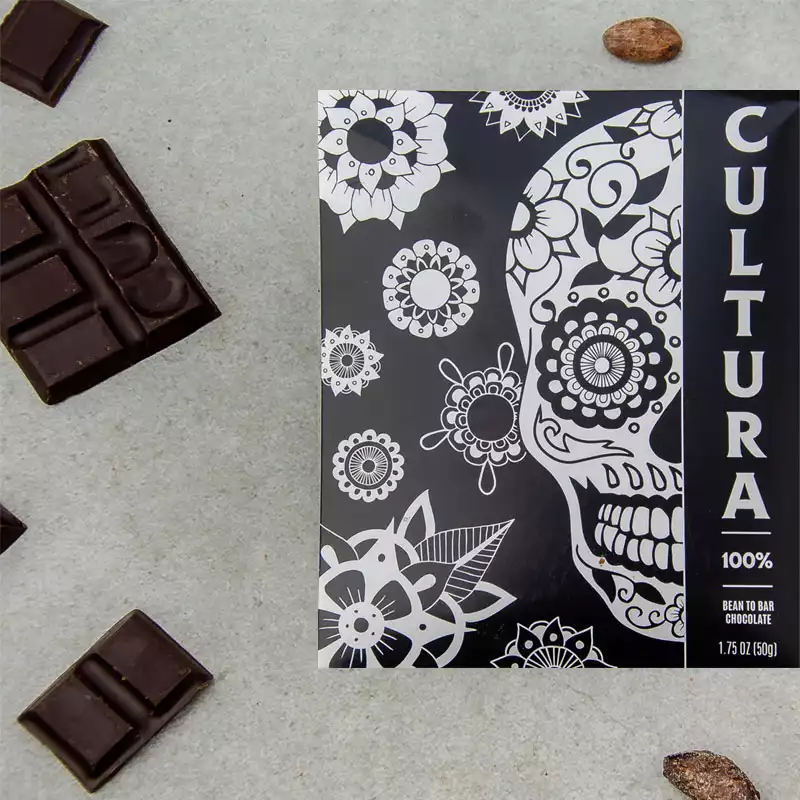 CULTURA Schokolade | Kakaomasse »Bean to Bar« 100% | 50g