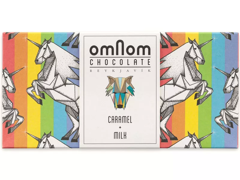 Milchschokolade mit Karamell Milk Caramel von Omnom