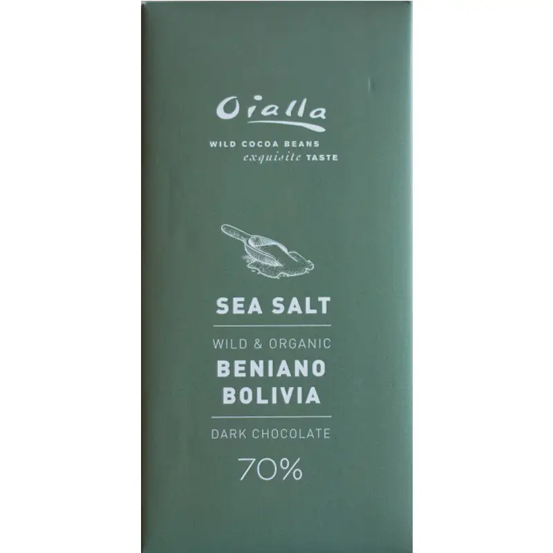 Schokolade von Oialla mit Sea Salt