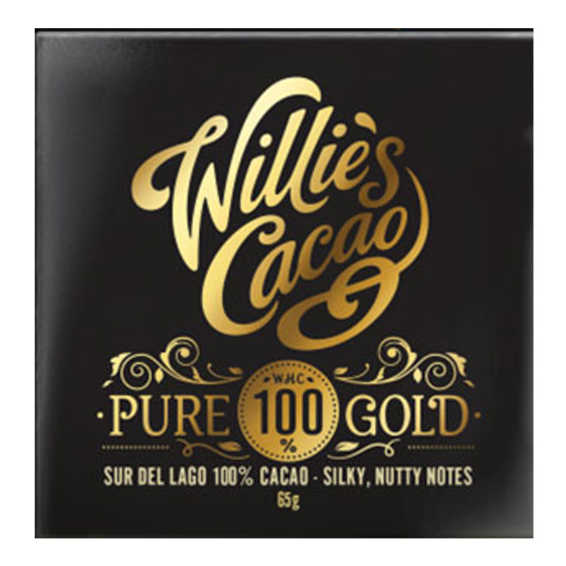 100% Schokolade von Willies Cacao