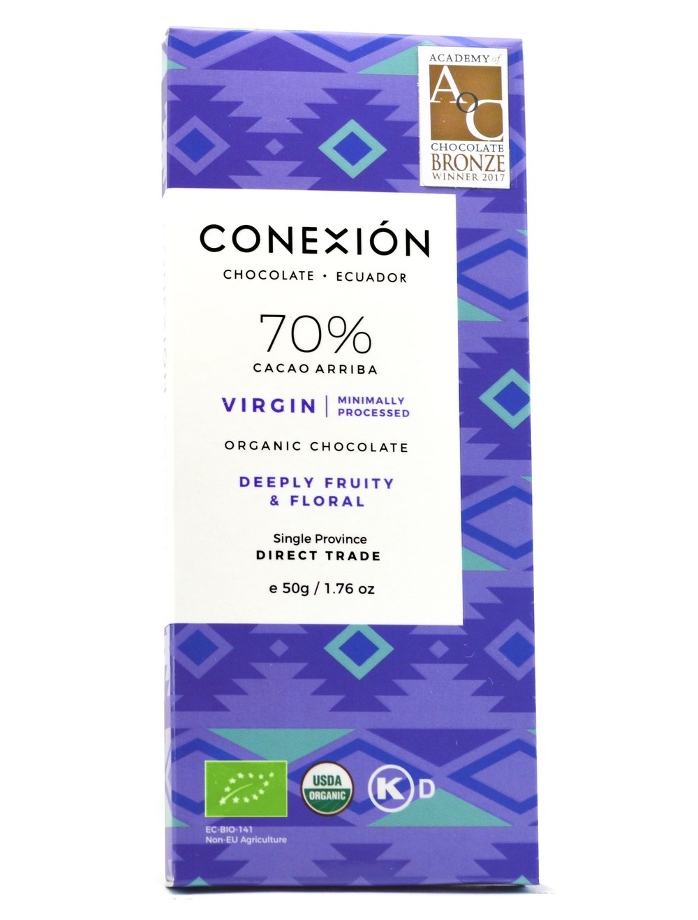 CONEXIÓN Chocolate Ecuador | Schokolade »Virgin« 70% | 50g