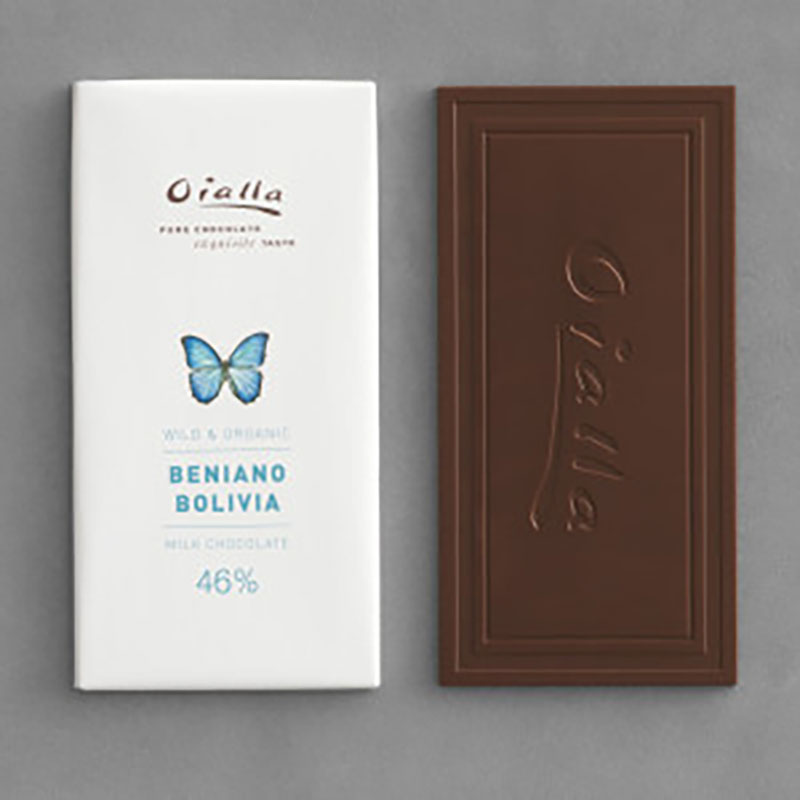 OIALLA | Milchschokolade »Beniano Bolivia« 46% Dänishce zarte Milchschokolade von Oialla