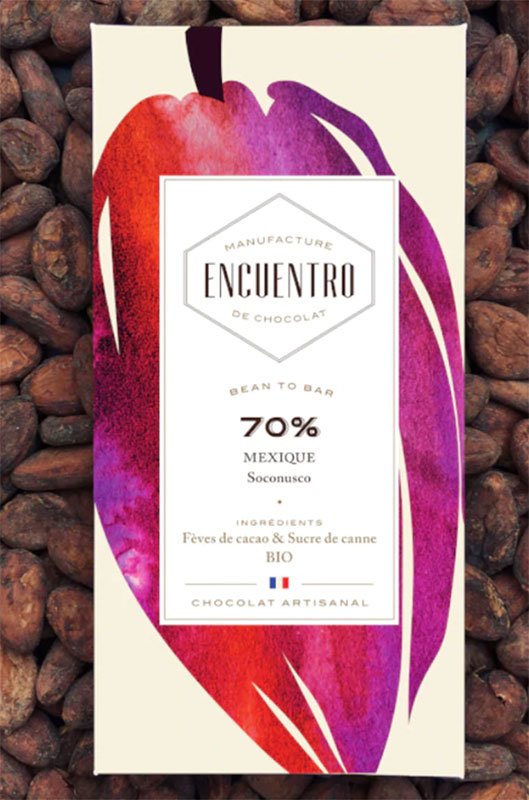 ENCUENTRO | Dunkle Schokolade »Mexique Soconusco« 70% | BIO | 75g