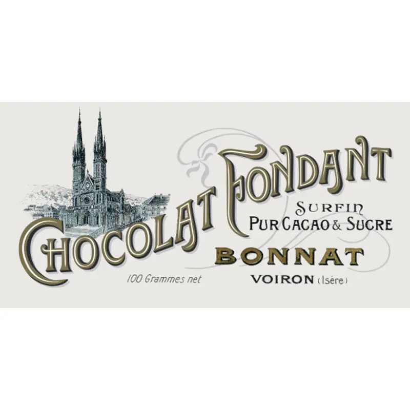 BONNAT Dunkle Schokolade | Chocolat Fondant »Surfin« 65% | 100g Französische Bonnat Schokolade Fondant Surfin
