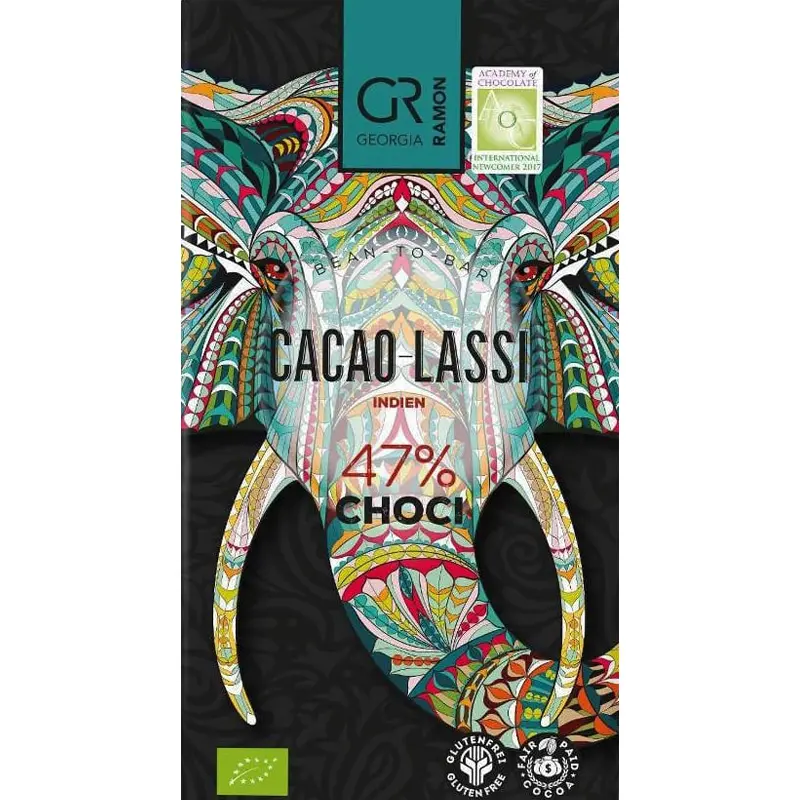 Choci Schokolade cacao Lassi 47% von Georgia Ramon