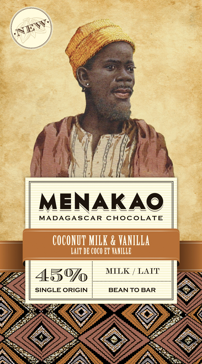 MENAKAO | Milchschokolade mit »Coconut Milk & Vanilla« 45%